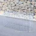 PVC Galfan revêtu de gabion en revêtement